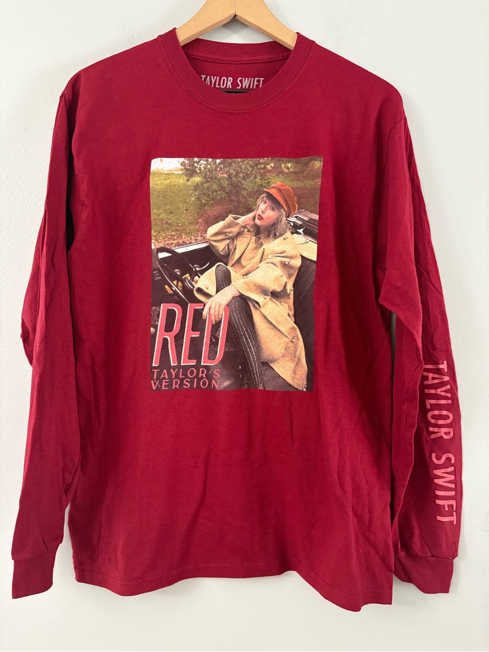 Taylor Swift "Red (Taylor's Version)" Long Sleeve Shirt